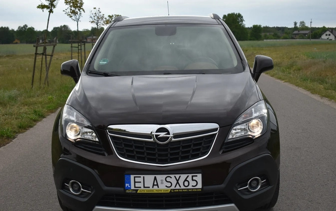 Opel Mokka cena 51900 przebieg: 133000, rok produkcji 2013 z Łask małe 781